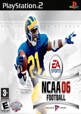 NCAA Football 06 box cover front